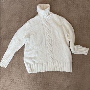 Tommy Bahama Off-White Turtleneck Sweater